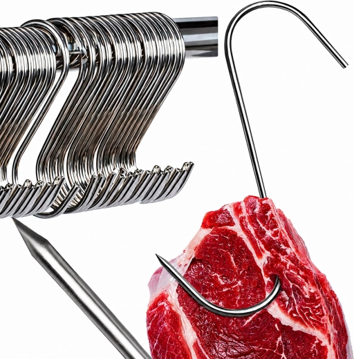 Ideal pentru afumare și agățarea cărnii