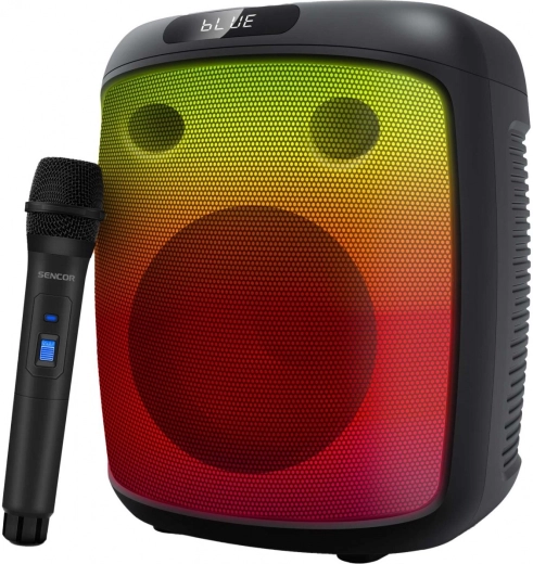 Partycon Base boxă de petrecere 100 W cu microfon wireless