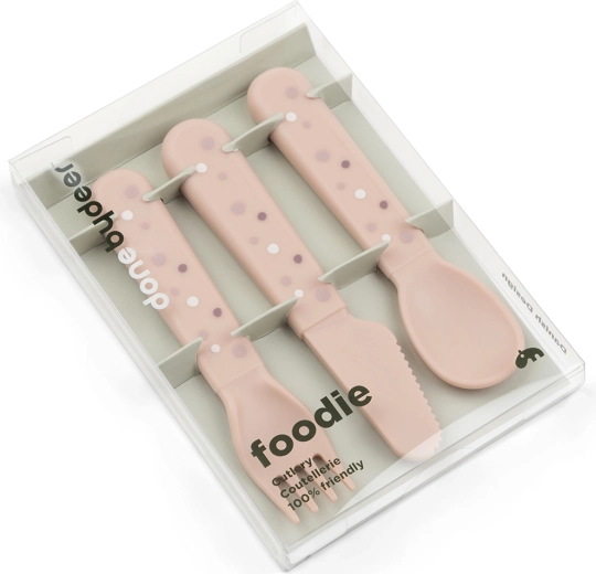 Done by Deer set de tacâmuri Foodie Happy dots roz