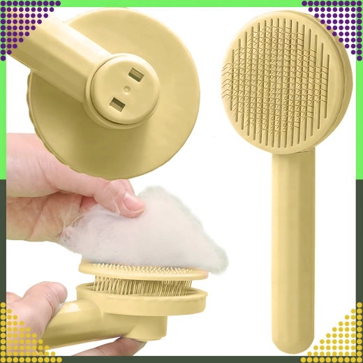 Curat cu o singură apăsare – buton de eliberare a părului