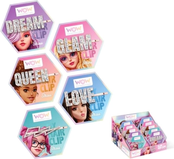 Clemă de păr WoW Generation LOVE cu perle