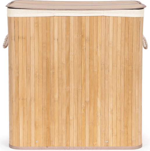 Aspect natural din bambus și construcție stabilă