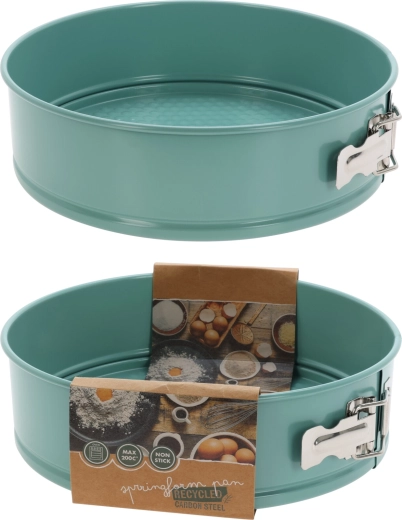 Formă rotundă pentru tort 24 cm cu suprafață antiaderentă și bază detașabilă