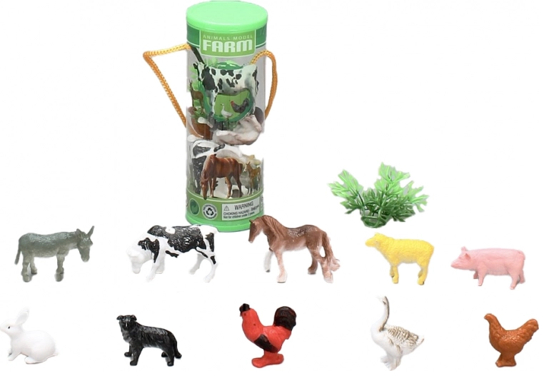 Figurină de animal de fermă 3,5–6 cm - 1 bucată