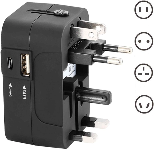 Prize pentru US/UK/EU/AU într-un singur adaptor