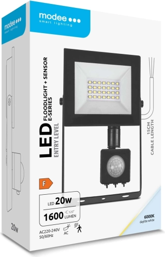 Acoperire luminoasă clară și largă de 120°