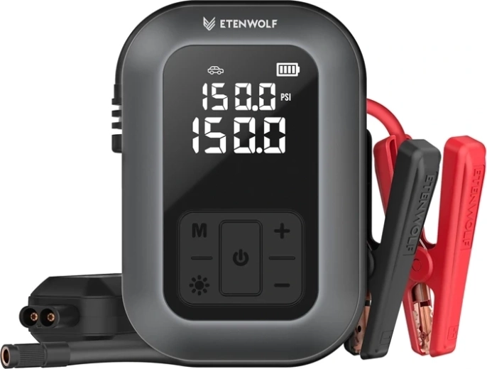 Autocompresor Etenwolf X5 Pro cu baterie de 6000 mAh
