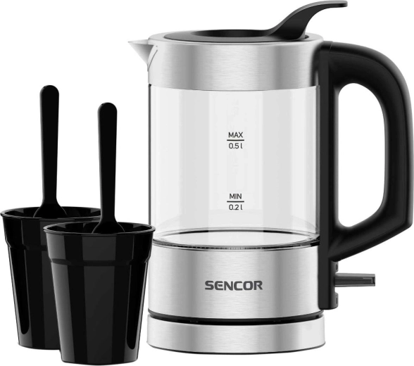 Fierbător electric de călătorie Sencor SWK 160SS
