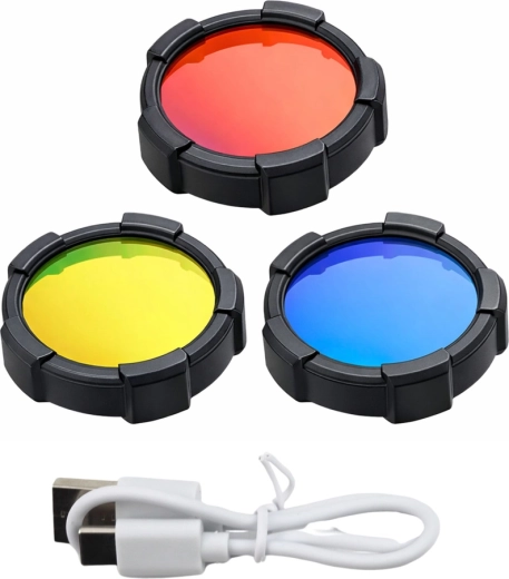 Filtre colorate interschimbabile pentru condiții speciale