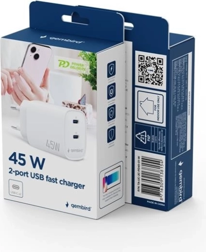 Încărcare rapidă USB Power Delivery până la 45 W