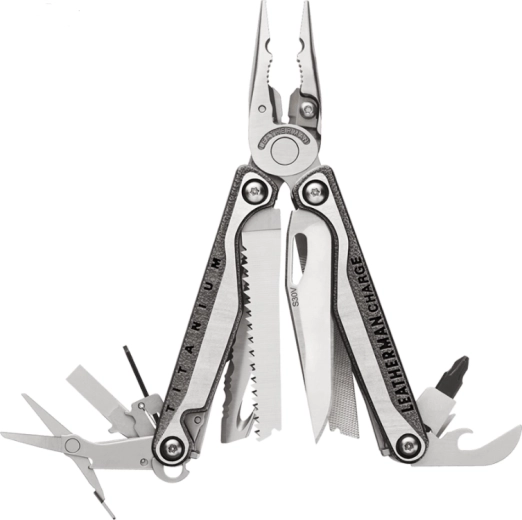 Leatherman Charge TTi Plus unealtă multifuncțională din titan, 19 funcții