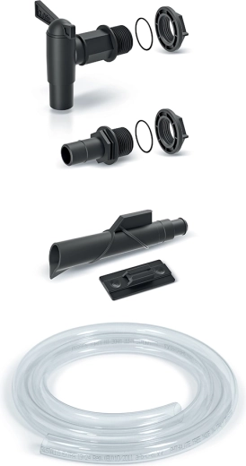Set de accesorii pentru butoaie de apă pluvială ICANSET 5 (5 piese)