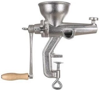 Storcător din fontă pentru fructe de pădure cu mâner din lemn BANQUET