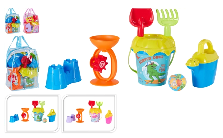 Set de 8 piese de jucării de plajă pentru copii
