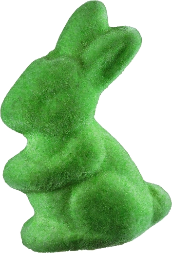 Iepuraș verde pufoșel 9 cm