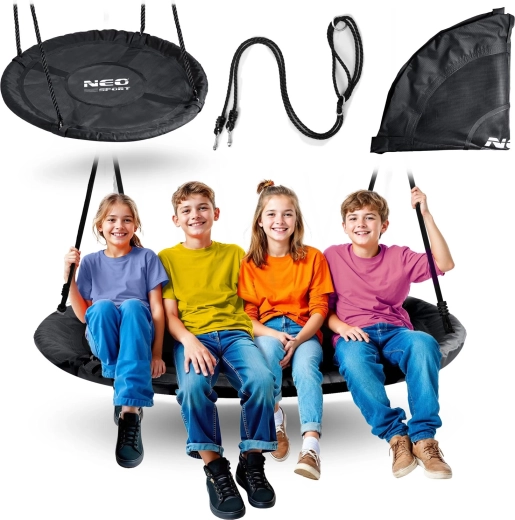 Leagăn rotund tip cuib NEO SPORT 120 cm