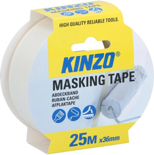 Bandă de mascare 36 mm × 25 m