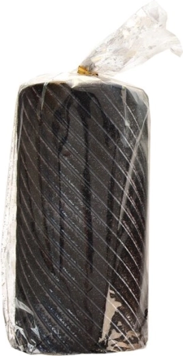 Lumânare cilindrică Caro neagră 7 × 10 cm