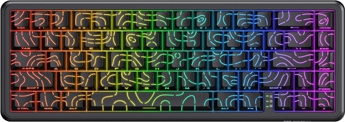 Tastatură de gaming ONIKUMA cu switch-uri magnetice G67 ARGB