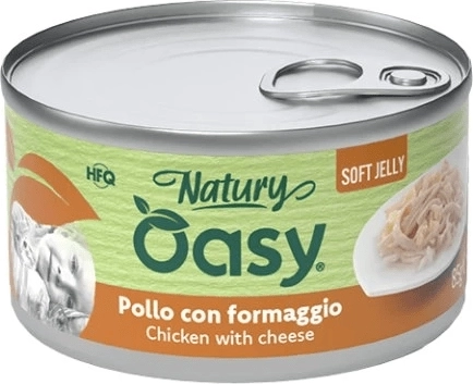 Oasy Natural Soft Jelly pui cu brânză 150 g