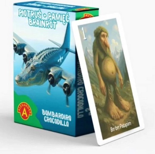 Cărți Piotruș Brainrot – Bombardiro Crocodillo