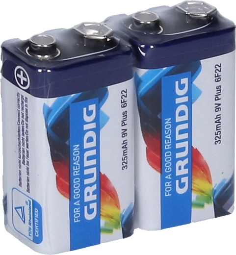 Baterie zinc-clorură 9V 6F22