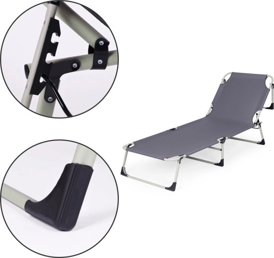 Spătar reglabil pe 4 niveluri