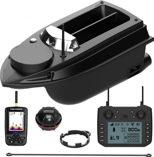 Flytec V030 barcă inteligentă pentru momeală cu GPS și sonar 20000 mAh
