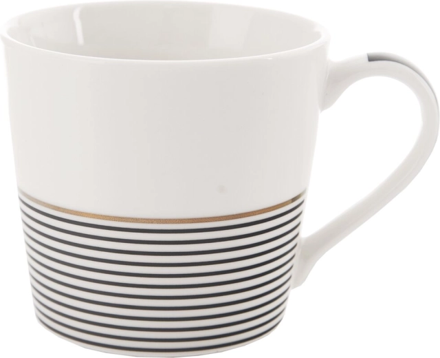 Decor elegant cu linie aurie