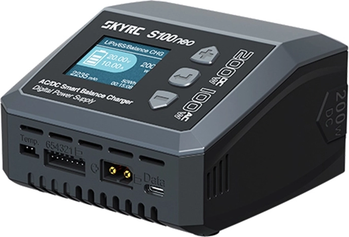 Suport larg pentru tipuri de baterii și moduri utile