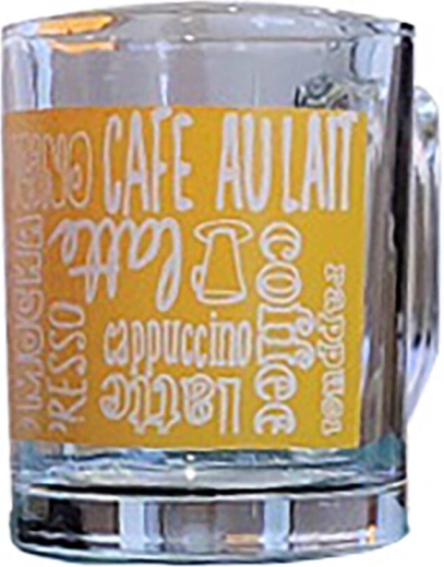 Cană din sticlă Value Cafe 345 ml
