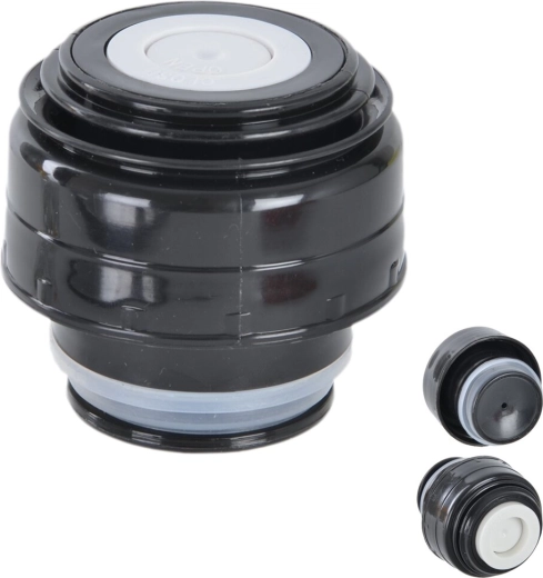Capac de schimb pentru termos, mare, din plastic UH cu garnitură din silicon