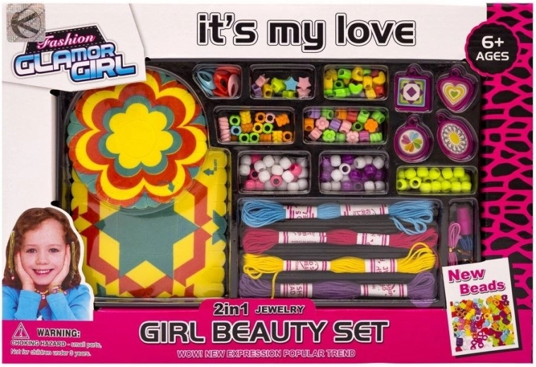 Set creativ pentru realizarea de ornamente și bijuterii - 1 bucată