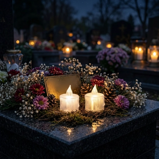 Potrivită și ca inserție pentru felinare și candele