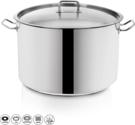 Oală din inox Stock cu capac 30 l