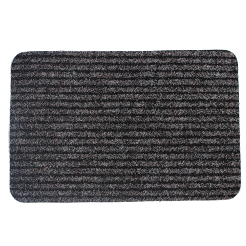 Covoraș cu dungi 40 × 60 cm, gri