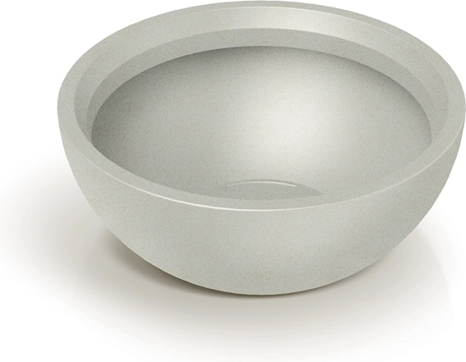 Ghiveci Molio Bowl 60 cm, nisipiu
