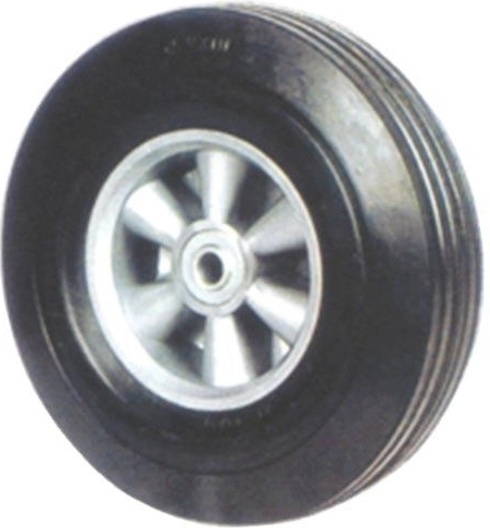 Roată plină din plastic pentru cărucior tip rudă 250 mm (pereche)