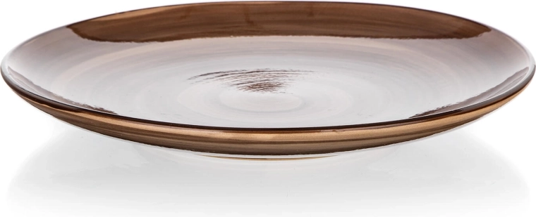 Farfurie desert din ceramică 21,5 cm PALAS maro