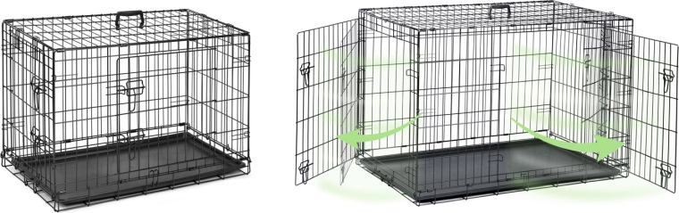 Uși duble pentru acces maxim