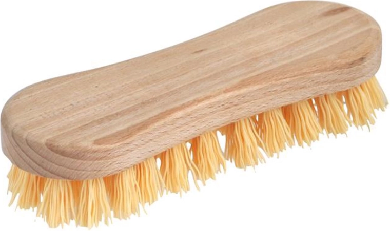Perie manuală pentru pardoseală cu fibre sintetice ondulate