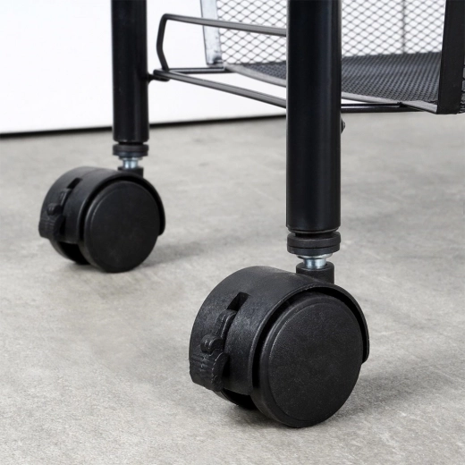 Căruț mobil cu frâne