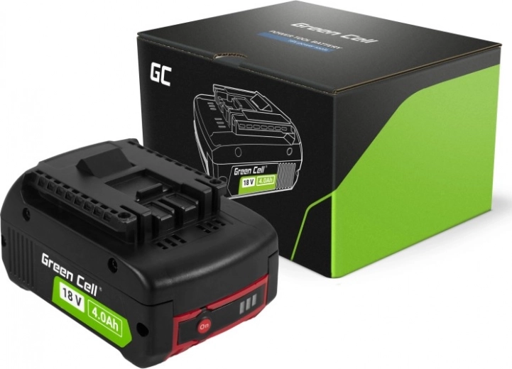 Acumulator Green Cell 18 V 4,0 Ah pentru sistemul BOSCH 18V