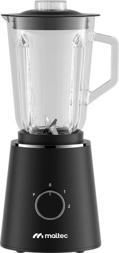 Blender de masă MalTec cu vas din sticlă 1,5 l și sticlă 500 ml
