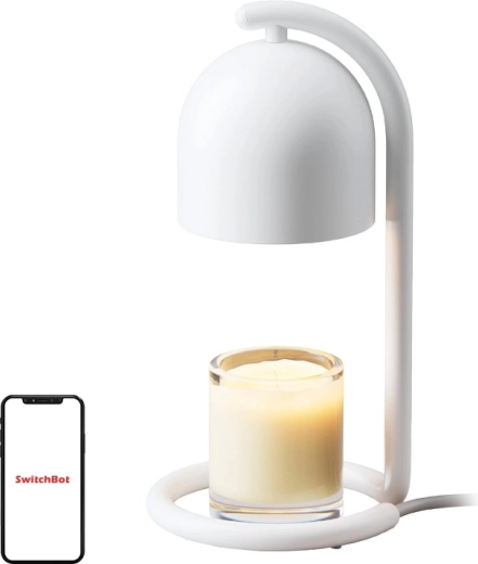 Încălzitor inteligent pentru lumânări SwitchBot Candle Warmer, alb