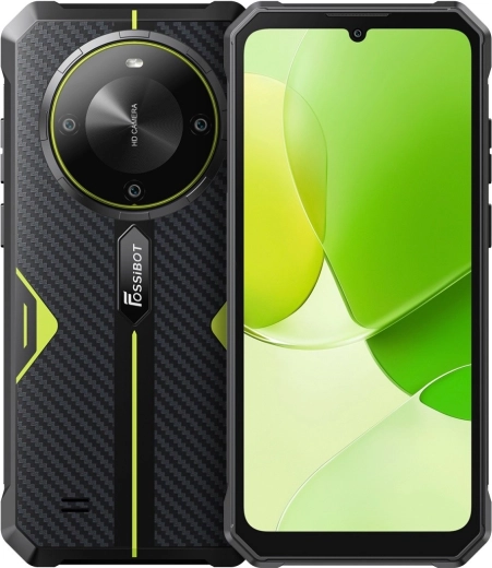 Fossibot F105 smartphone robust verde