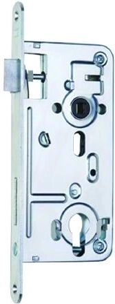 Broască încastrată K136 72/80 D-S albă, cilindrică cu reductor