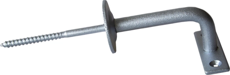 Suport pentru balustradă Klasik – zinc alb