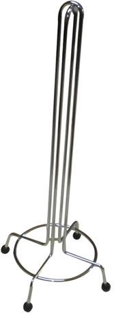 Suport pentru hârtie igienică, 47,5 cm, crom