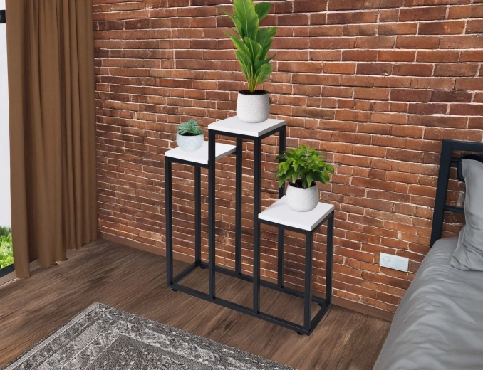 Polițe laminate albe pentru un aspect modern